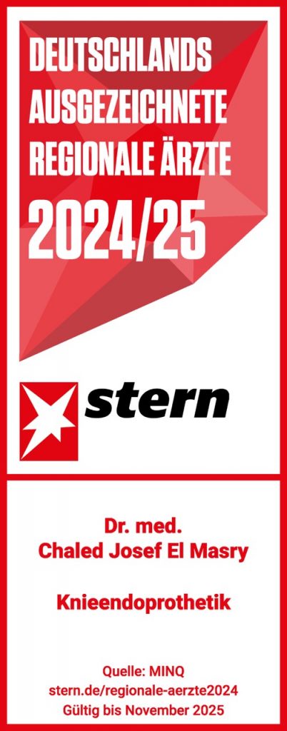 Regionalearztesiegelstern24 Dr Med Chaled Josef El Masry Knieendoprothetik Large 402x1024